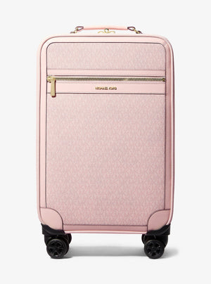 Michael Kors Jet Set Travel Small Signature Logo Suitcase Powder Blush