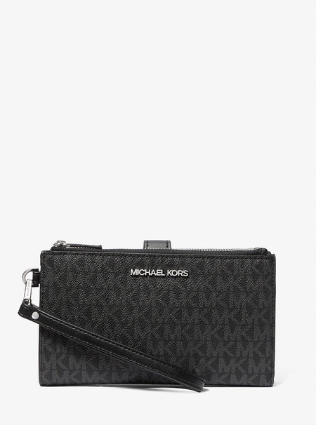 Michael Kors Jet Set Logo Smartphone Wallet Black