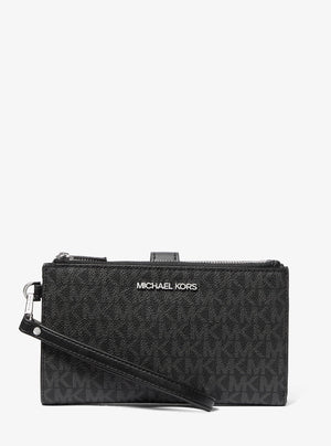 Michael Kors Jet Set Logo Smartphone Wallet Black