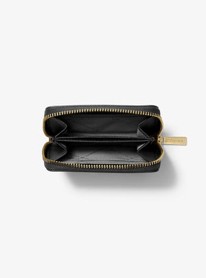 Michael Kors Jet Set Travel Medium Saffiano Leather Wallet Black