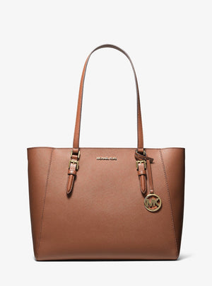 Michael Kors Charlotte Large Saffiano Leather 3-in-1 Tote Bag Luggage