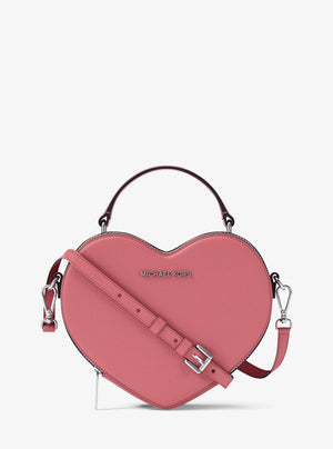 Michael Kors Jet Set Small Heart Crossbody Bag Hibiscus