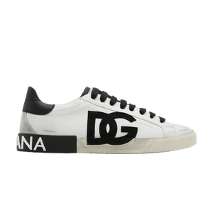 Dolce & Gabbana Portofino Vintage DG Logo Print - Black