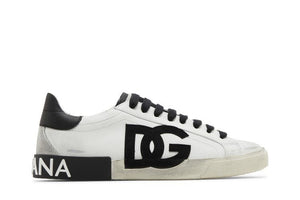 Dolce & Gabbana Portofino Vintage DG Logo Print - Black