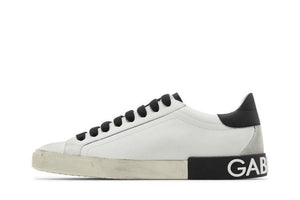 Dolce & Gabbana Portofino Vintage DG Logo Print - Black
