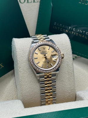 Rolex | Datejust | 279383RBR | Gold/Steel | 28 mm | Gold/Steel | Champagne | Automatic
