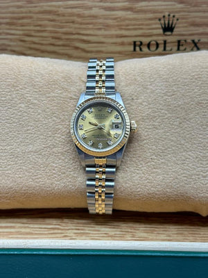 Rolex | Datejust | 69173 | Gold/Steel | 26 mm | Gold/Steel | Champagne | Automatic