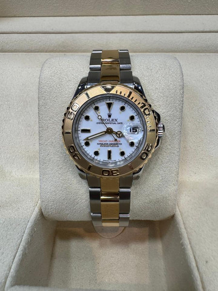 Rolex | Yacht-Master | 169623 | Gold/Steel | 29 mm | Gold/Steel | White | Automatic