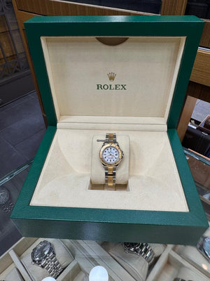 Rolex | Yacht-Master | 169623 | Gold/Steel | 29 mm | Gold/Steel | White | Automatic