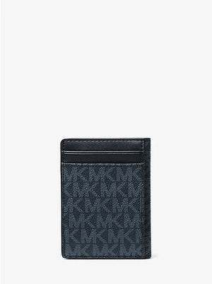 Micheal Kors Cooper Signature Logo Bi-Fold Wallet