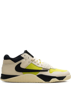 x Travis Scott Jumpman Jack TR "Muslin/Black/Bright Cactus" sneakers