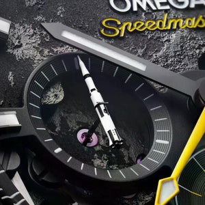 Omega Speedmaster Dark Side Of The Moon Apollo 8 Speedmaster 44mm 310.92.44.50.01.001 Rubber strap