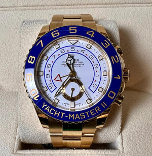 Rolex | Yacht-Master II | 116688 | Yellow gold | 44 mm | Yellow gold | White | Automatic