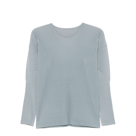 Light Grey Crew Neck Long Sleeves