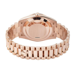 Rolex | Day-Date | 228345RBR | Rose gold | 40 mm | Rose gold | Green | Automatic
