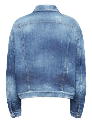 washed-denim jacket
