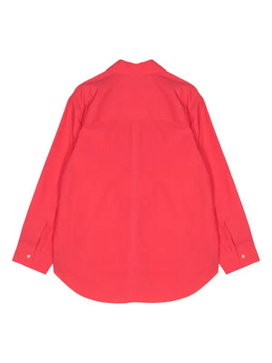 Caprice organic cotton button-up shirt