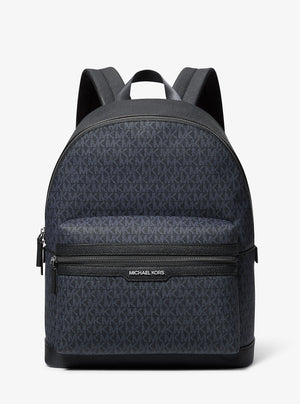 Michael Kors Cooper Signature Logo Backpack Admrl-Plblue