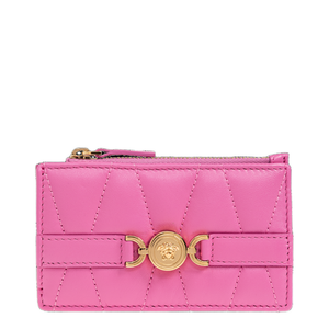 Medusa '95 Quilted Nappa Card Holder - Pink