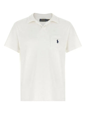 terry-cloth polo shirt