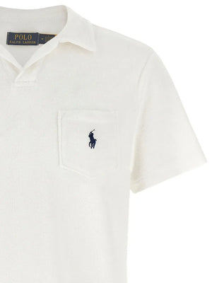 terry-cloth polo shirt