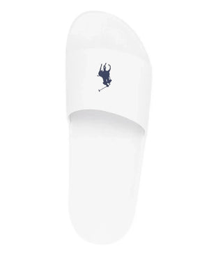 embossed-Polo Pony slides