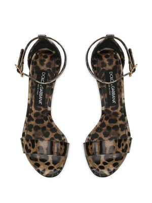 Baroque DG-heel sandals