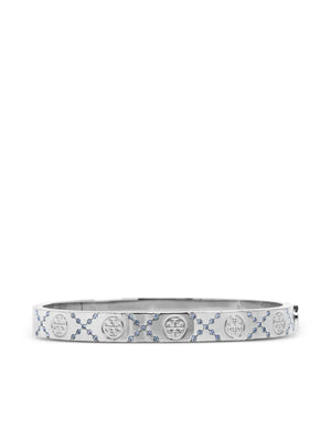 logo-embossed bracelet