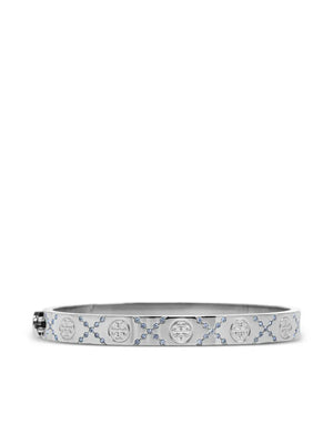 logo-embossed bracelet