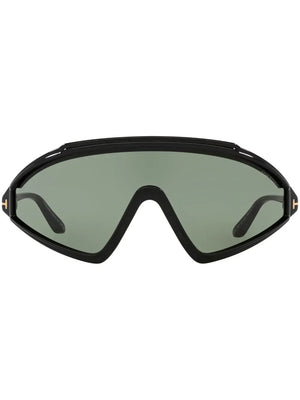 Lorna shield-frame sunglasses
