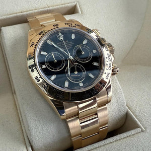 Rolex | Daytona | 116508 | Yellow gold | 40 mm | Yellow gold | Black | Automatic