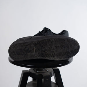 Balmain B-Court Trainers In Calfskin (UK 8)