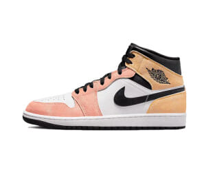 Air Jordan 1 Mid SE Black Ember / Magic Sundial
