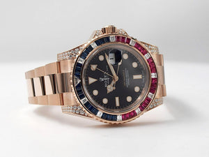 Rolex | GMT-Master II | 126755SARU | Rose gold | Rose gold | Black | Automatic