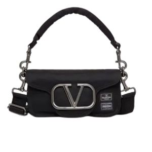 Valentino Garavani And Porter Locò (S) Black