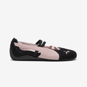 PUMA SPEEDCAT SUEDE BALLET { PUMA BLACK-MAUVE MIST