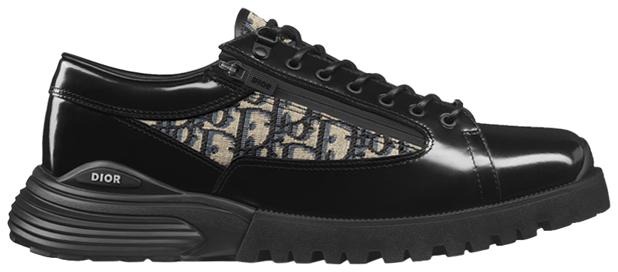 Dior Combat Derby Dior Oblique - Black