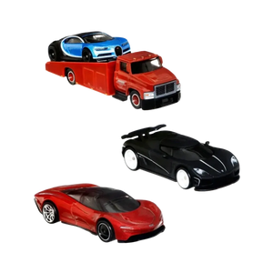 Hot Wheels Supercars Bugatti Chiron Koenigsegg Agera McLaren Speedtail Premium Set