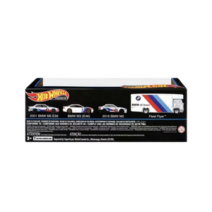 Hot Wheels Premium BMW Display Diecast Collection 4-Pack 1:64