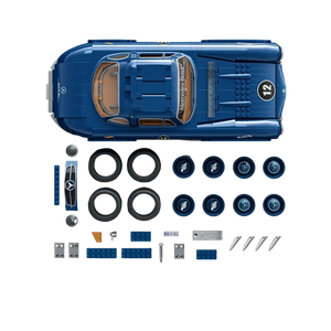 Mattel Brick Shop Hot Wheels Mercedes-Benz 300 SL Building Set