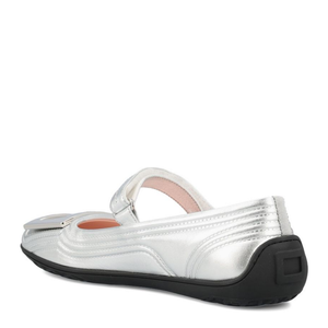 Flat Shoes Silver