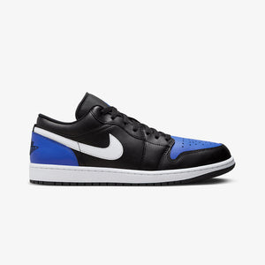 AIR JORDAN 1 LOW BLACK/WHITE-GAME ROYAL