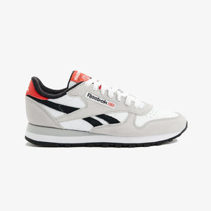 Reebok CLASSIC LEATHER { WHITE/GREY