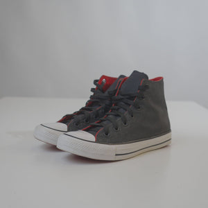Converse Chuck Taylor All Star 90S Retro Black/Red High Sneakers (UK 6)