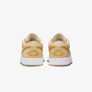 Jordan AIR JORDAN 1 LOW { SAIL/YELLOW OCHRE-PALE VANILLA-WHITE