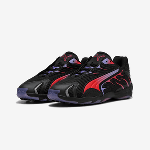PUMA INHALE LIGHTWEIGHT CASUAL { PUMA BLACK/RED