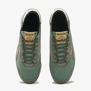Reebok AZTEC II { GREEN/ORANGE