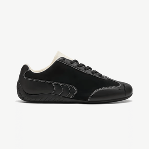 PUMA SPEEDCAT ICON { PUMA BLACK-FROSTED IVORY