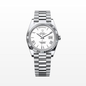 Rolex | Day-Date | 228236 | Platinum | 40 mm | Platinum | White | Automatic