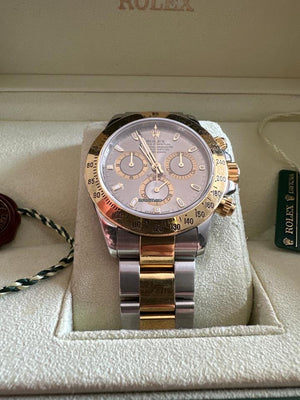Rolex | Daytona | 116523 | Gold/Steel | 40 mm | Gold/Steel | Grey | Automatic